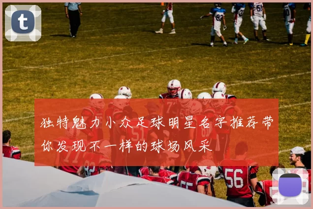 独特魅力小众足球明星名字推荐带你发现不一样的球场风采
