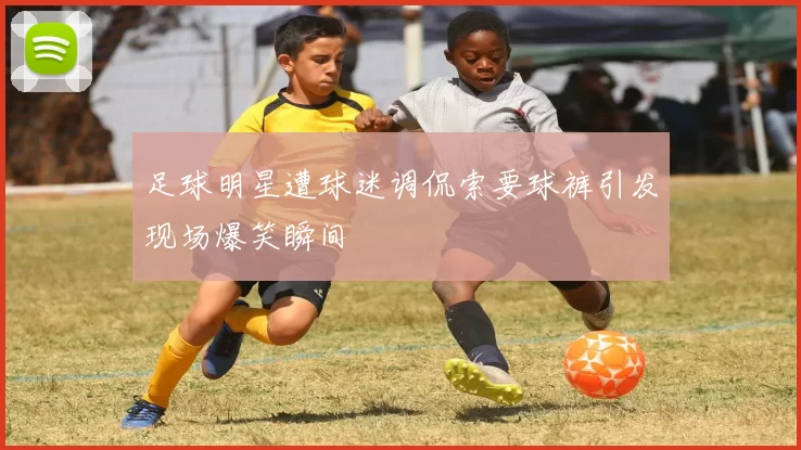 足球明星遭球迷调侃索要球裤引发现场爆笑瞬间