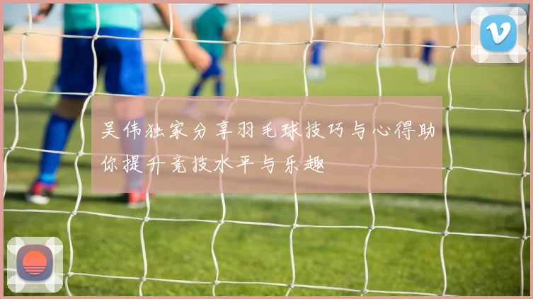 吴伟独家分享羽毛球技巧与心得助你提升竞技水平与乐趣